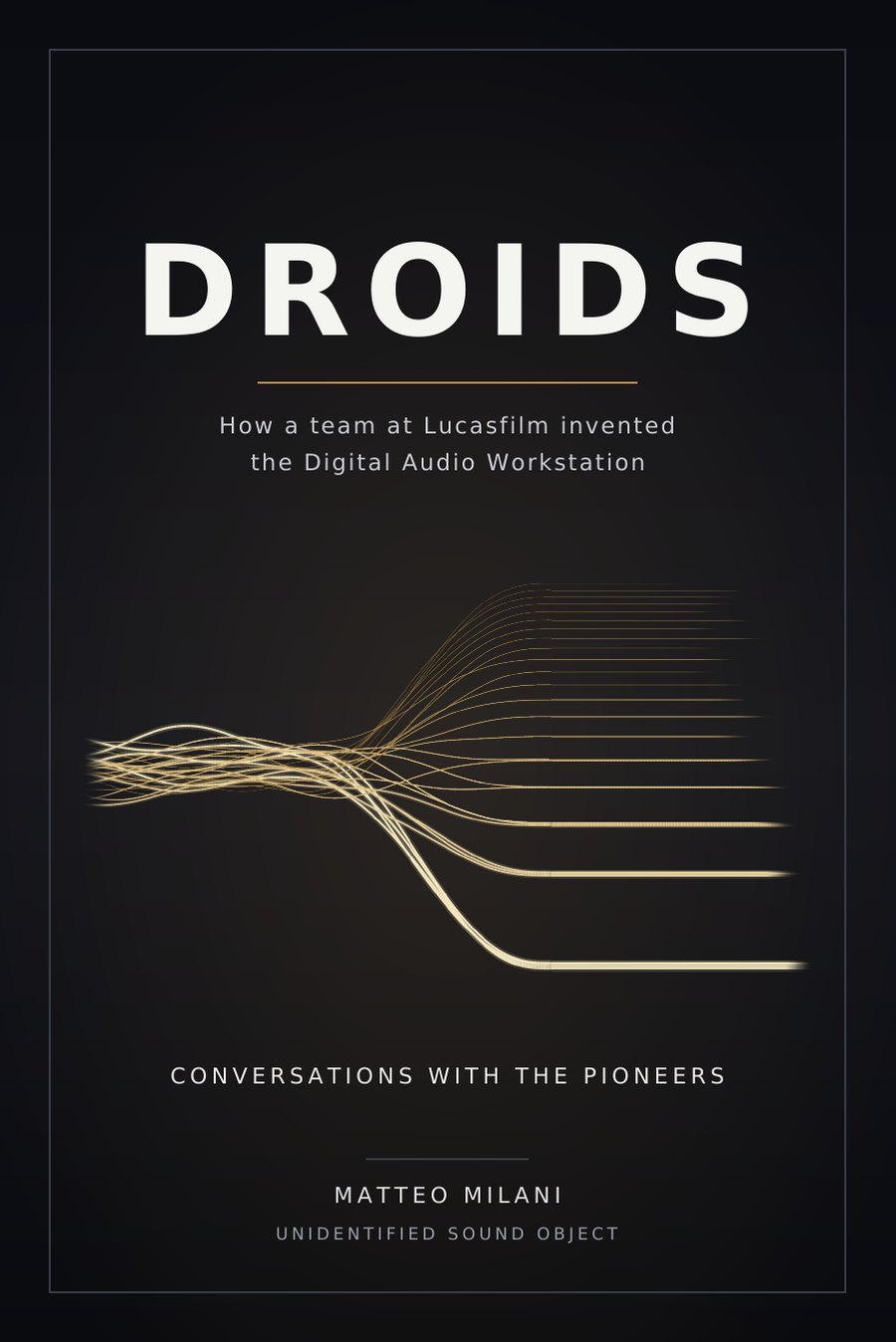 DROIDS: How a Team at Lucasfilm Invented the Digital Audio Workstation, by Matteo Milani (cover)